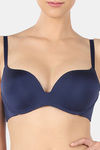 Triumph Push-Up - Level 1 Non Wired Medium Coverage Push-Up Bra - Blue — thumbnail 4